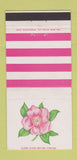 Matchbook Cover - The Warwick Hotel Philadelphia PA Kirkeby  30 Strike