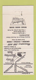 Matchbook Cover - Blair Mansion Inn Washington DC 30 Strike