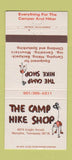 Matchbook Cover - Camp Hike Shop Memphis TN camping hiking supply 30 Strike