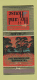 Matchbook Cover - Holland House Warwick RI 30 Strike