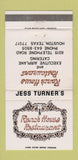 Matchbook Cover - Ranch House Restaurant Houston TX WEAR 30 Strike