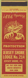 Matchbook Cover - Matchbook Cover Moose Lodge Jersey Shore PA