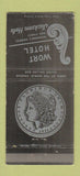 Matchbook Cover - Wort Hotel Jackson Hole WY WEAR 30 Strike