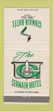 Matchbook Cover - The Germain Hotel St Cloud MN 30 Strike