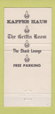 Matchbook Cover - The Germain Hotel St Cloud MN 30 Strike