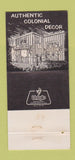 Matchbook Cover - Wolf's Den Restaurant Knox PA 30 Strike
