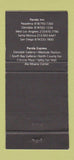 Matchbook Cover - Panda Inn Chinese Pasadena Glendale San Diego CA 30 Strike