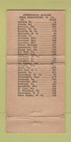Matchbook Cover - Stone Lodge Motel Retaurant Huntington WV WEAR 30 Strike