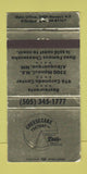 Matchbook Cover - Cheesecake Factory Dee's Albuquerque NM WEAR 30 Strike