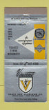 Matchbook Cover - Vincent Brass Aluminum Union NJ 30 Strike