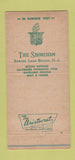 Matchbook Cover - Southern Pines NC Shoreham Spring Lake Beach NJ 30 Strike