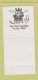 Matchbook Cover - Roadhouse Steak Pike Creek Rehoboth Beach TX 30 Strike