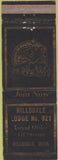 Matchbook Cover - Matchbook Cover Moose Lodge Hillside MI WORN
