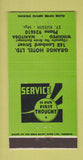 Matchbook Cover - Grange Hotel Winnipeg MB 30 Strike