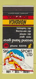 Matchbook Cover - Nordica Rossingnol Skiing New Zealand 30 Strike