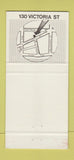 Matchbook Cover - Nordica Rossingnol Skiing New Zealand 30 Strike