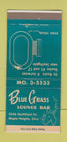 Matchbook Cover - Blue Grass Lounge Bar Maple Heights OH 30 Strike