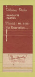 Matchbook Cover - Blue Grass Lounge Bar Maple Heights OH 30 Strike