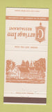 Matchbook Cover - Carrigate Inn Restaurant Conway NH 30 Strike