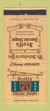 Matchbook Cover - Scott's Pancake Shoppe Lincoln NE 30 Strike