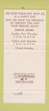 Matchbook Cover - Scott's Pancake Shoppe Lincoln NE 30 Strike