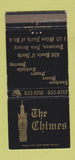 Matchbook Cover - The Chimes Paramus NJ WEAR 30 Strike