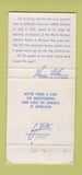 Matchbook Cover - Missouri Olympics Sports Ambassador 30 Strike
