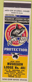 Matchbook Cover - Matchbook Cover Moose Lodge Muskegon MI