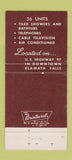Matchbook Cover - Pony Pass Motel Klamath Falls OR 30 Strike