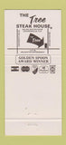 Matchbook Cover - Tree Steak House Jacksonville FL 30 Strike