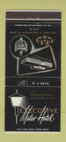 Matchbook Cover - Executive Motor Hotel Kansas City MO 30 Strike