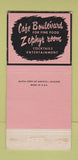 Matchbook Cover - Hotel Bellerive Kansas City MO 30 Strike