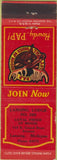 Matchbook Cover - Matchbook Cover Moose Lodge Lansing MI
