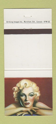 Matchbook Cover - Marilyn Monroe girlie 30 Strike