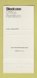 Matchbook Cover - Steelcase Office Furniture Cheyenne WY 30 Strike