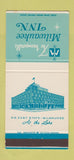 Matchbook Cover - Milwaukee Inn WI 30 Strike