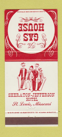 Matchbook Cover - Gas House Sheraton St Louis MO 30 Strike