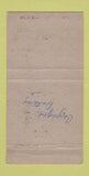 Matchbook Cover - Cayuga House  Cayuga ON 30 Strike