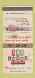 Matchbook Cover - Bay Lanes Bowling Bay City MI 30 Strike