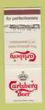 Matchbook Cover - Carlsberg Beer
