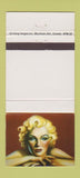 Matchbook Cover - Marilyn Monroe girlie 30 Strike