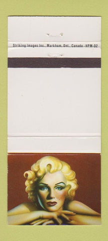 Matchbook Cover - Marilyn Monroe girlie 30 Strike