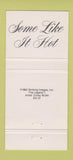 Matchbook Cover - Marilyn Monroe girlie 30 Strike
