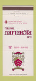 Matchbook Cover - Le Richelieu Hotel New Orleans LA 30 Strike