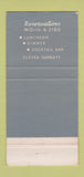 Matchbook Cover - Teddy's Restaurant New York City 30 Strike