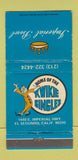 Matchbook Cover - Imperial Bowling El Segundo CA WEAR 30 Strike
