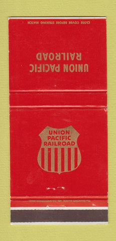 Matchbook Cover - Union Pacific Railroad  30 Strike