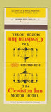 Matchbook Cover - Clewiston Inn Motor Hotel FL 30 Strike