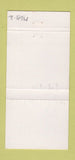 Matchbook Cover - Brown Derby Hollywood CA Walt Disney 30 Strike