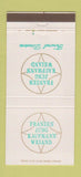 Matchbook Cover - Franzen Jung Kaufmann Weiand Funeral  30 Strike